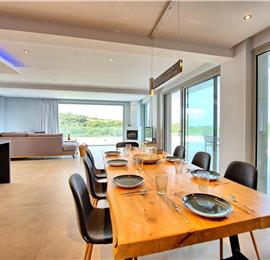 3 bedroom villa with pool & sea views, Makrades, sleeps 6